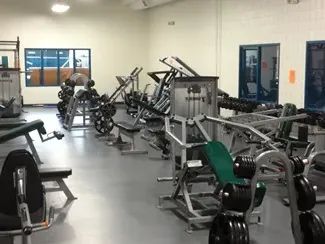 Weight Room with Equipment